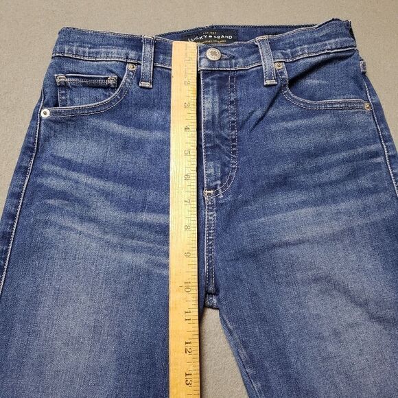 Lucky Brand Brigitte Ankle Length High Rise Skinny Jeans size 2 / 26 *Host Pick* - Picture 10 of 10